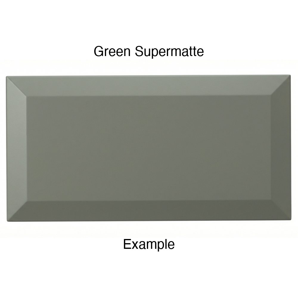 KB732 Thermofoil Drawer Front in Green Supermatte