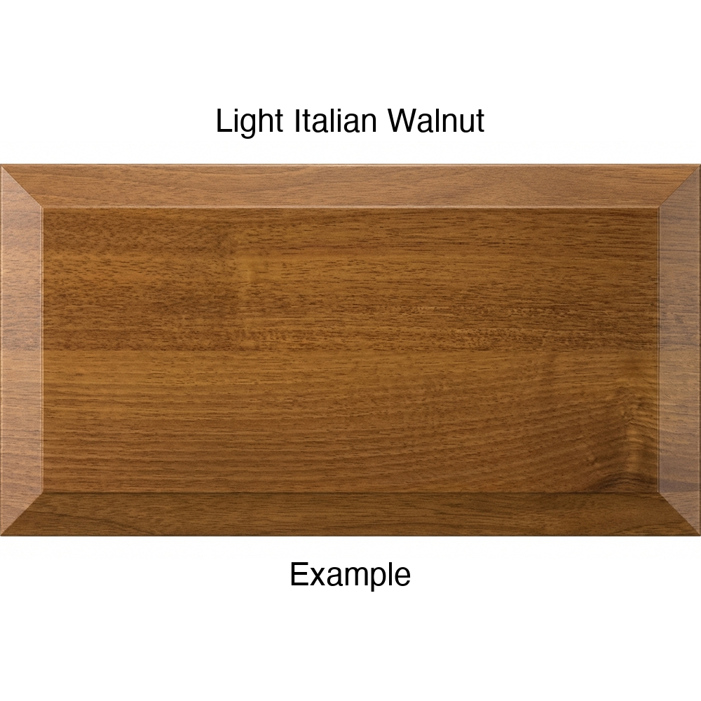 KB732 Thermofoil Drawer Front in Light Italian Walnut