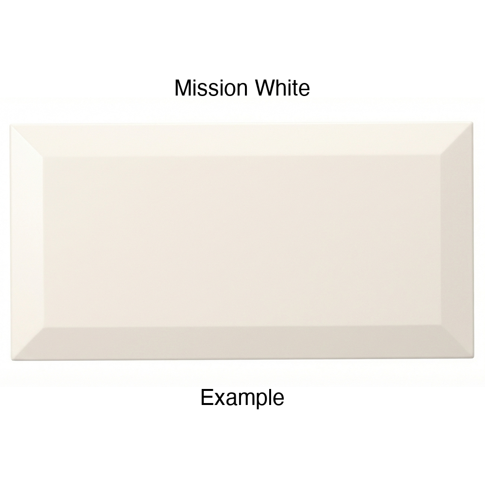 KB732 Thermofoil Drawer Front in Mission White