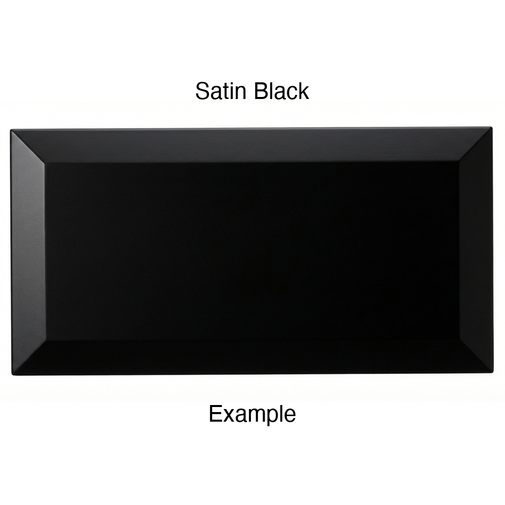 KB732 Thermofoil Drawer Front in Satin Black