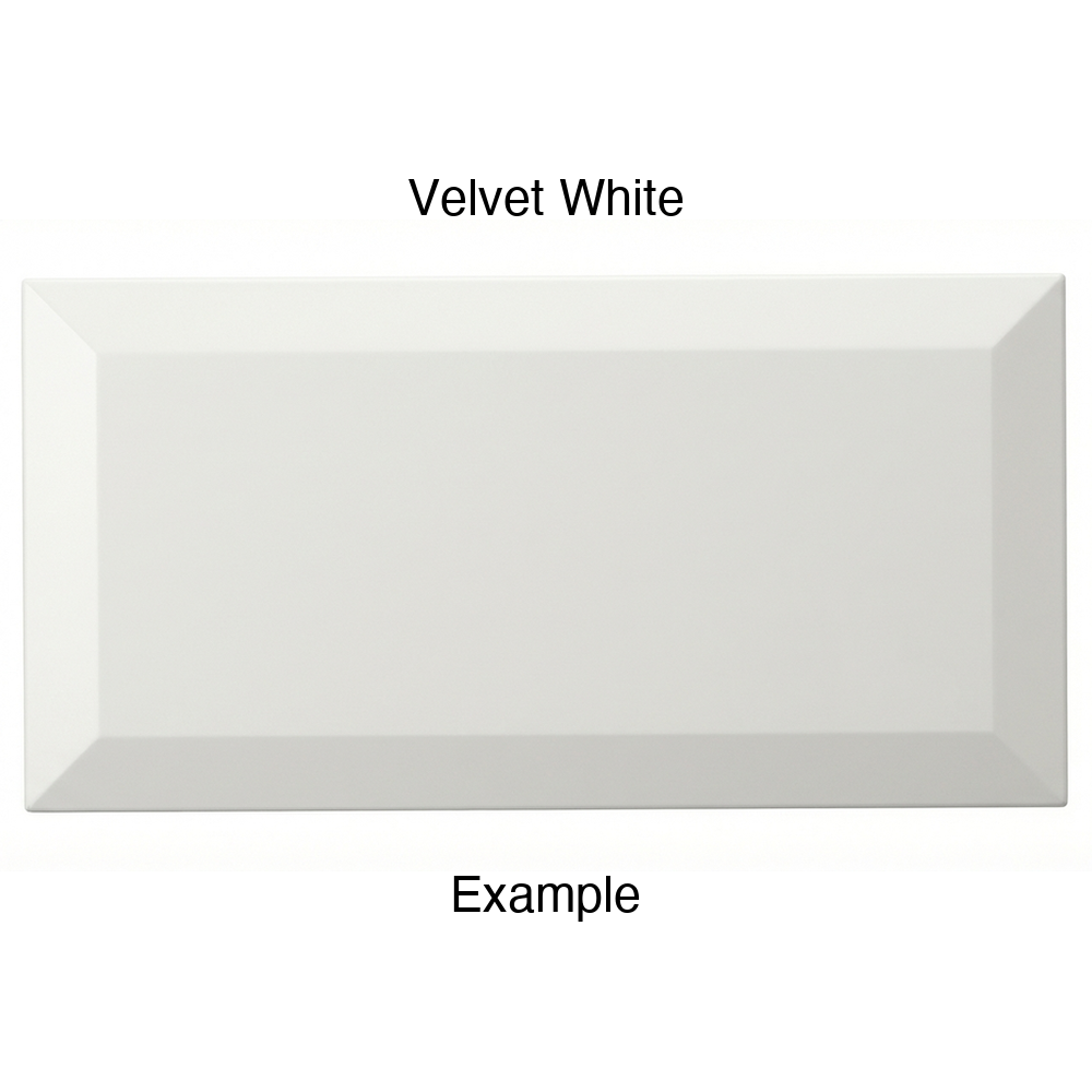 KB732 Thermofoil Drawer Front in Velvet White