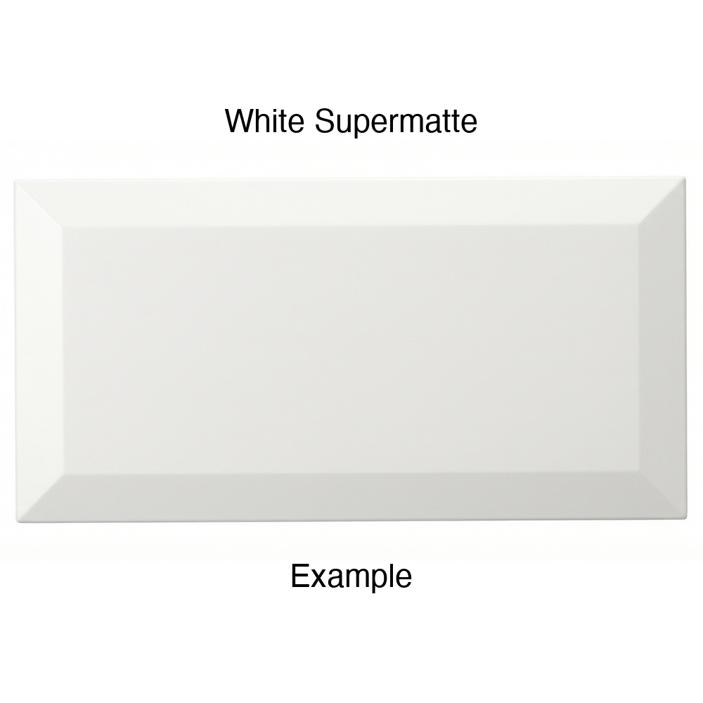 KB732 Thermofoil Drawer Front in White Supermatte