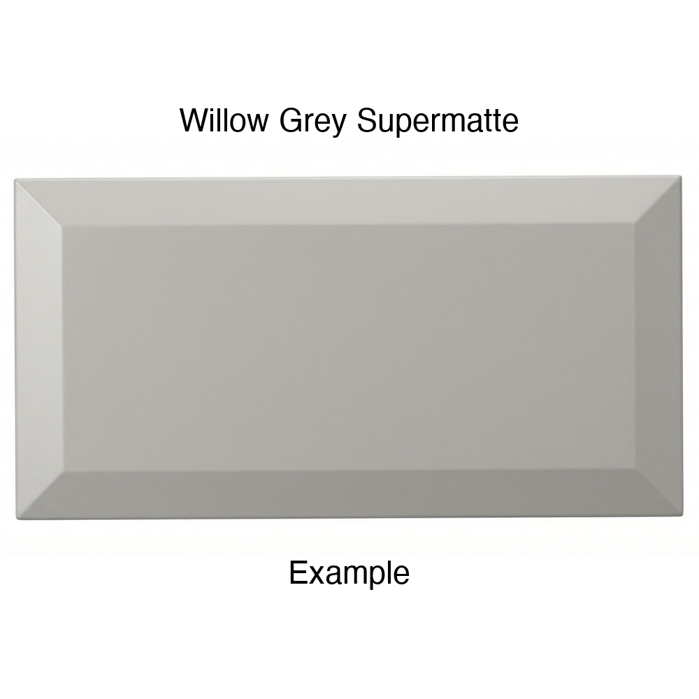 KB732 Thermofoil Drawer Front in Willow Grey Supermatte