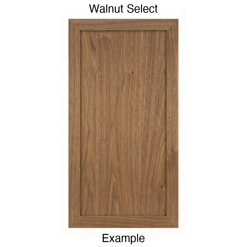 Kennedy Recessed Panel Cabinet Door in Walnut Select