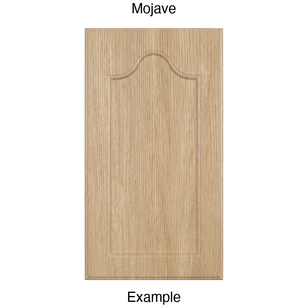 LR981 Cathedral Recessed Panel Thermofoil Cabinet Door (Mission Style) in Mojave