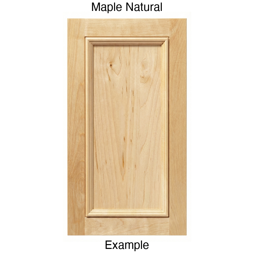 Laguna Recessed Panel Cabinet Door in Maple Natural