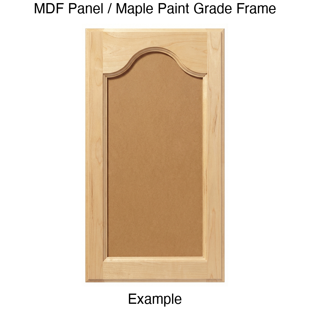 Mission Cathedral Recessed Panel Cabinet Door