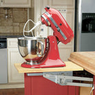 Built-in heavy duty mixer shelf