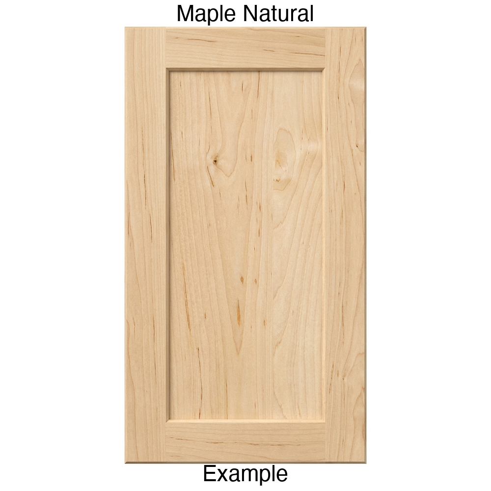 Oakley Recessed Panel Cabinet Door in Maple Natural