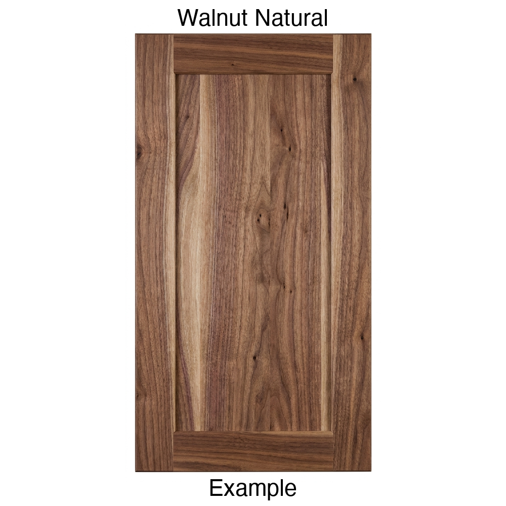 Oakley Recessed Panel Cabinet Door in Walnut Natural
