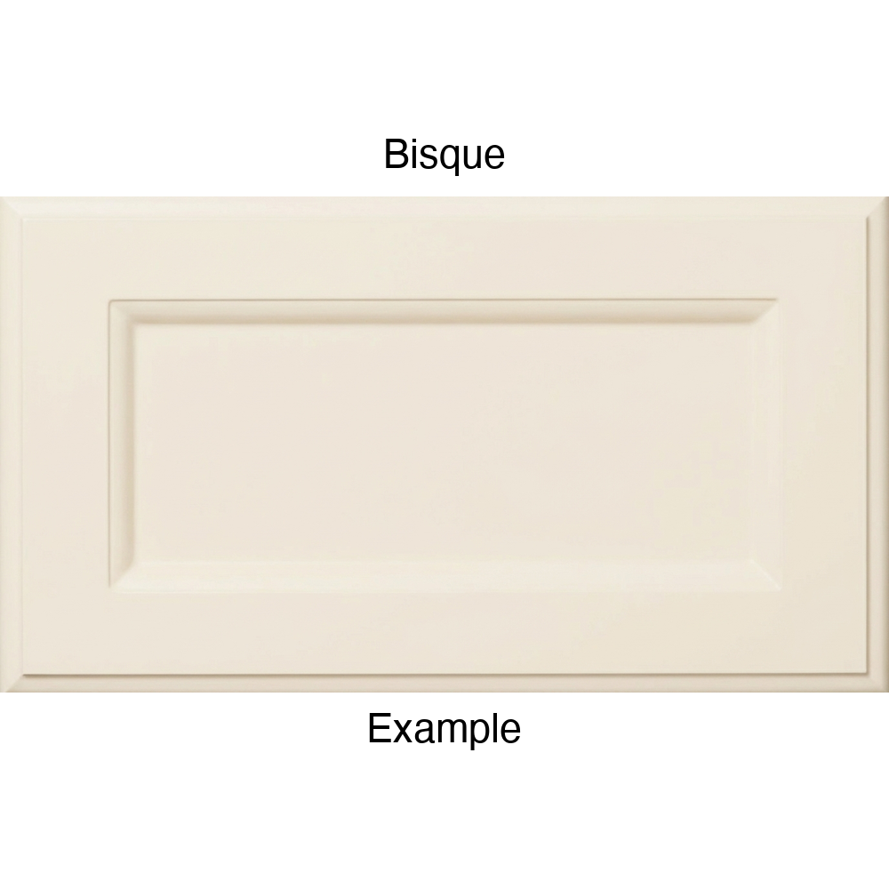 RR980 Thermofoil (Adobe Style) Drawer Front, Routed, in Bisque