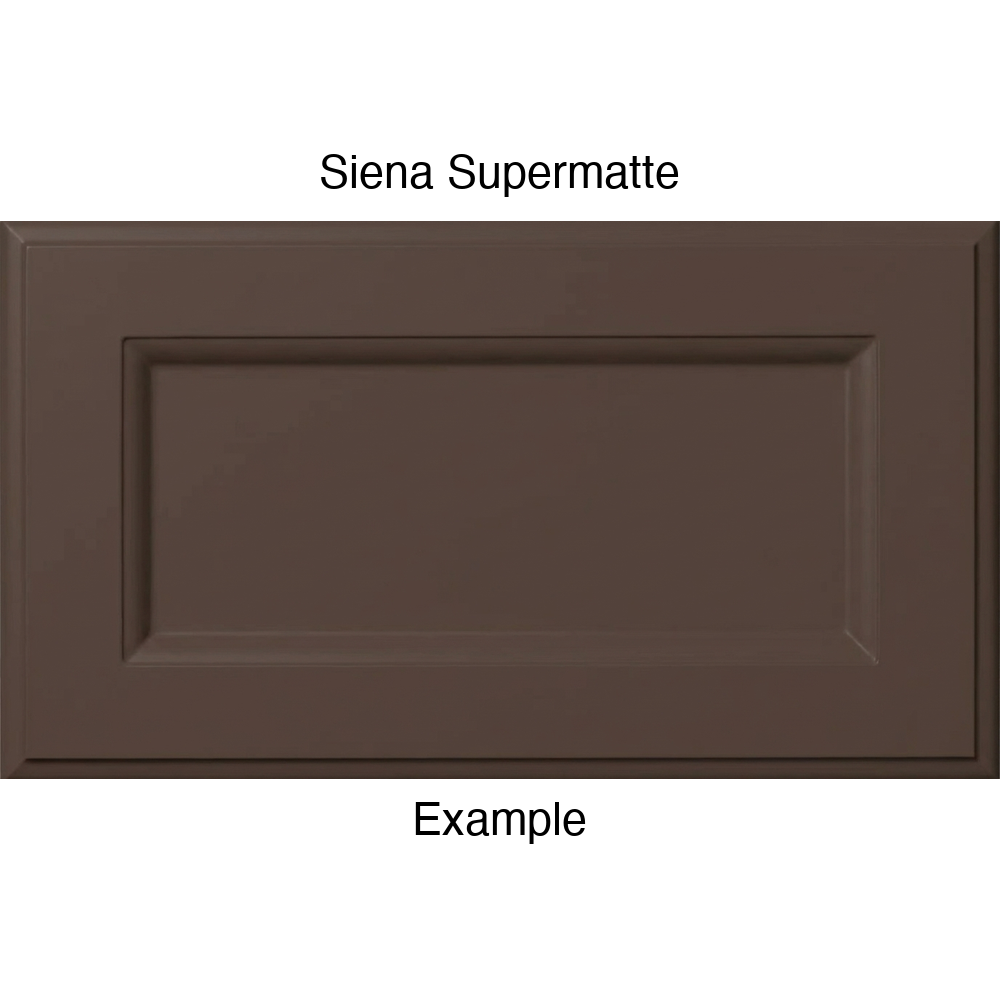 RR980 Thermofoil (Adobe Style) Drawer Front, Routed, in Siena Supermatte