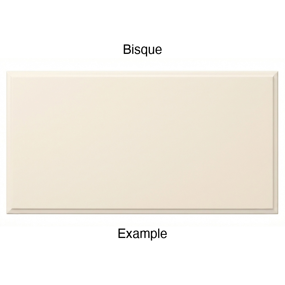 RR980 Thermofoil (Adobe Style) Drawer Front, Solid, in Bisque