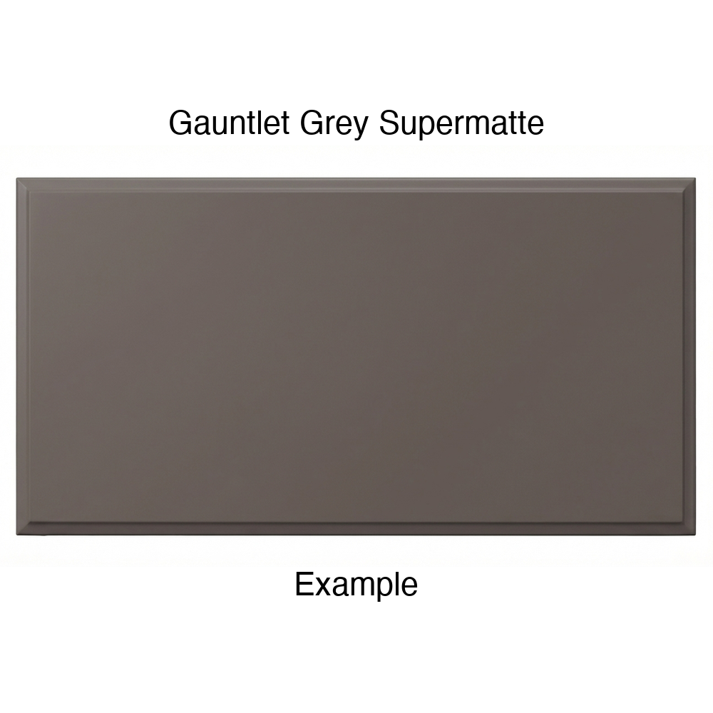 RR980 Thermofoil (Adobe Style) Drawer Front, Solid, in Gauntlet Grey Supermatte