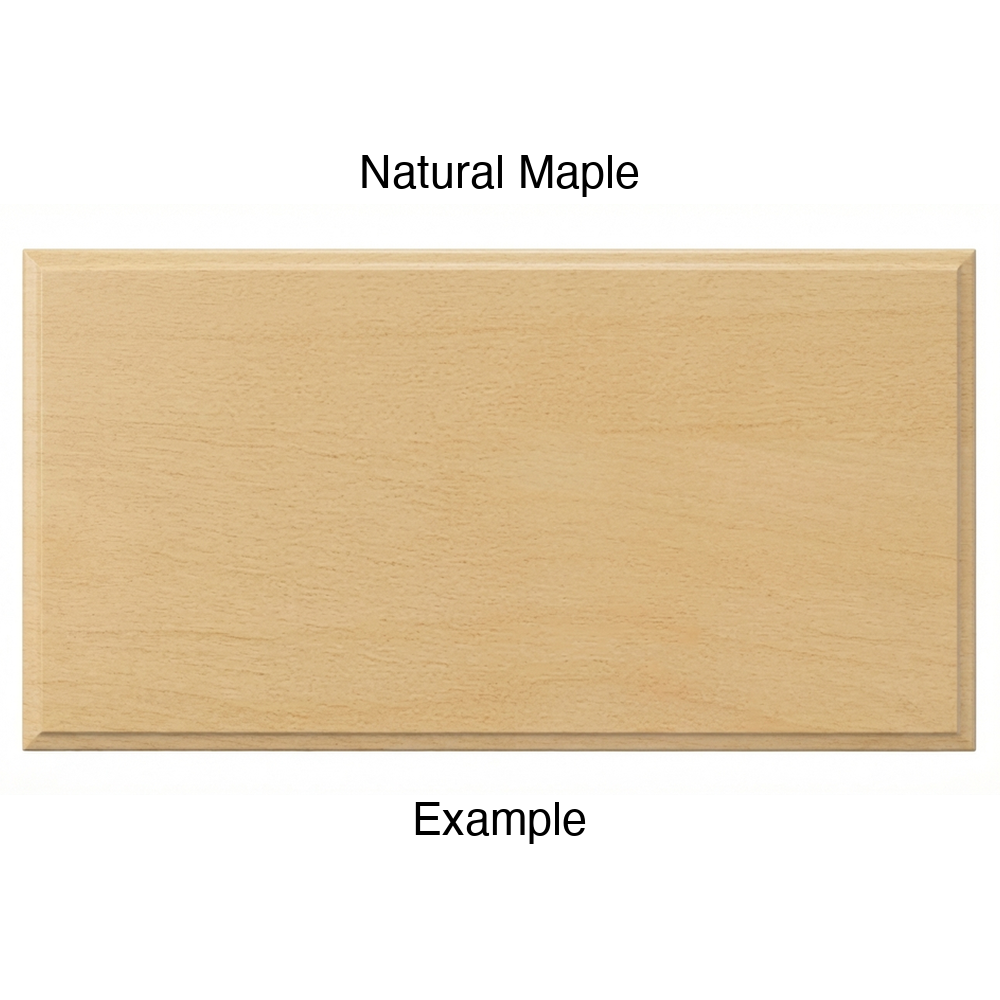 RR980 Thermofoil (Adobe Style) Drawer Front, Solid, in Natural Maple