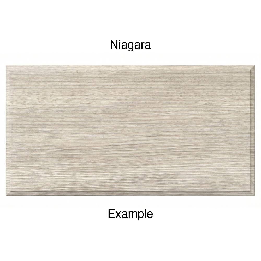RR980 Thermofoil (Adobe Style) Drawer Front, Solid, in Niagara