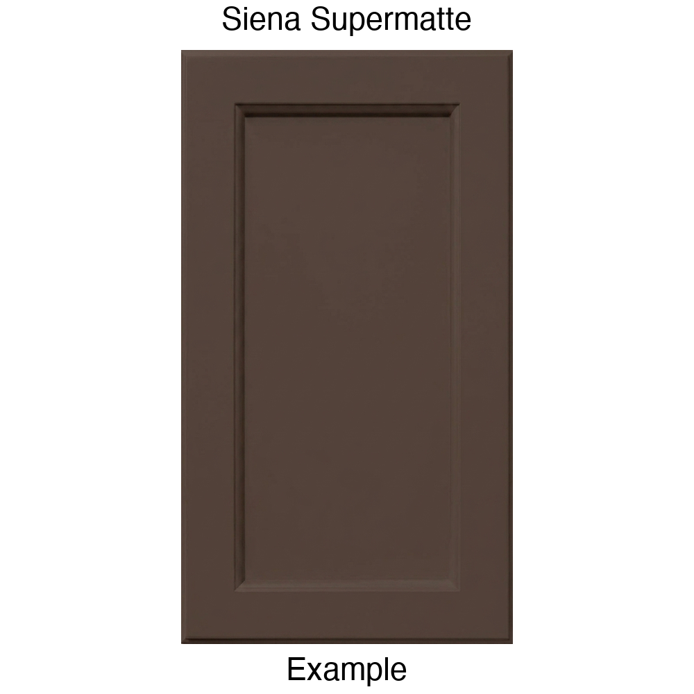 RR980 Recessed Panel Thermofoil Cabinet Door (Adobe Style) in Siena Supermatte