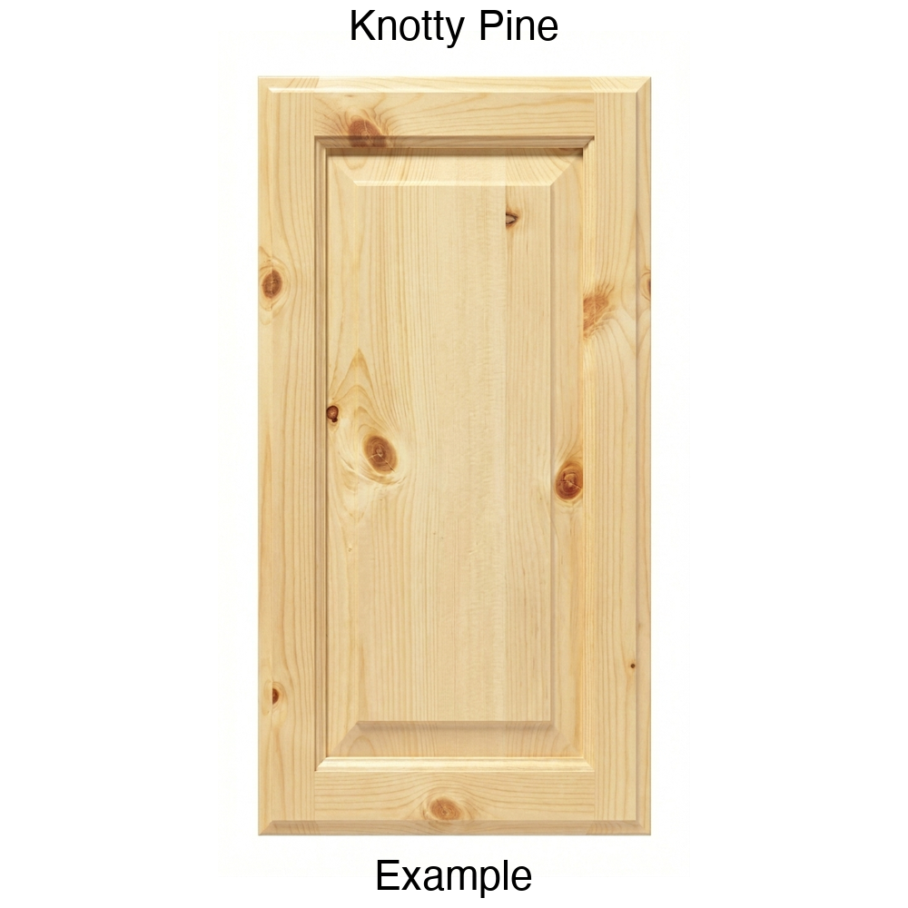 Revere Raised Panel Cabinet Door in Knotty Pine