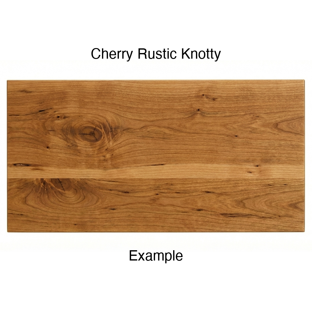 Tacoma Drawer Front (Plank Style) in Cherry Rustic Knotty