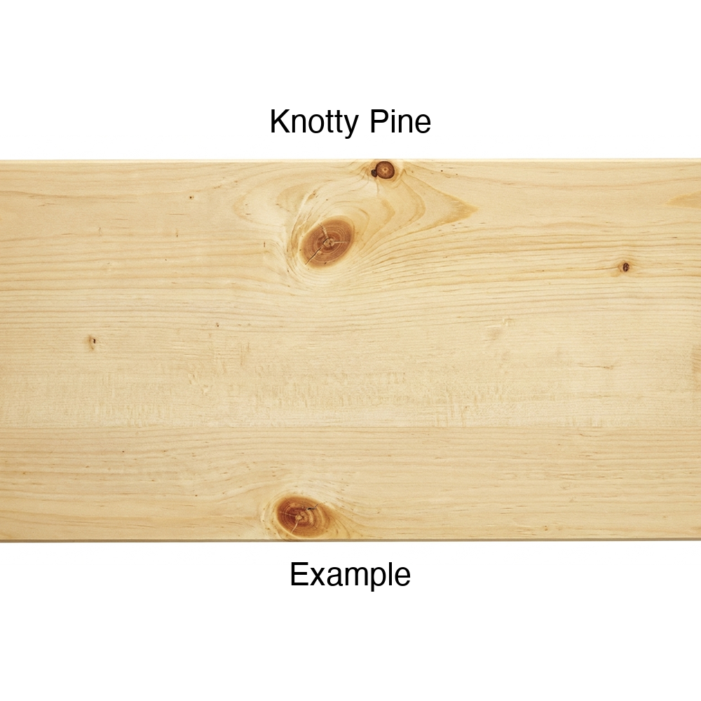 Tacoma Drawer Front (Plank Style) in Knotty Pine