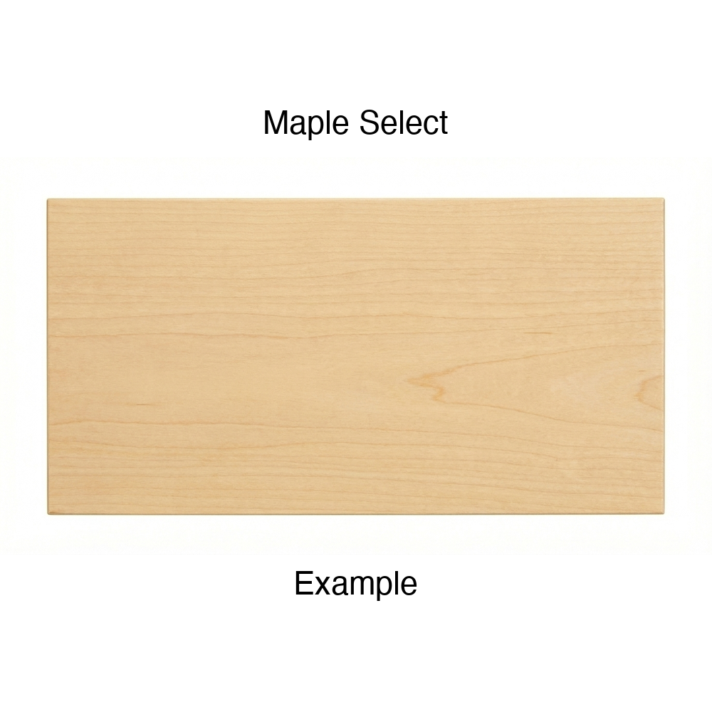 Alpine Drawer Front, Solid, in Maple Select