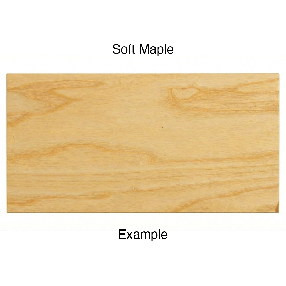 Tacoma Drawer Front (Plank Style) in Soft Maple