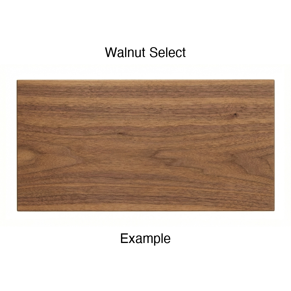 Shaker Drawer Front, Solid, in Walnut Select