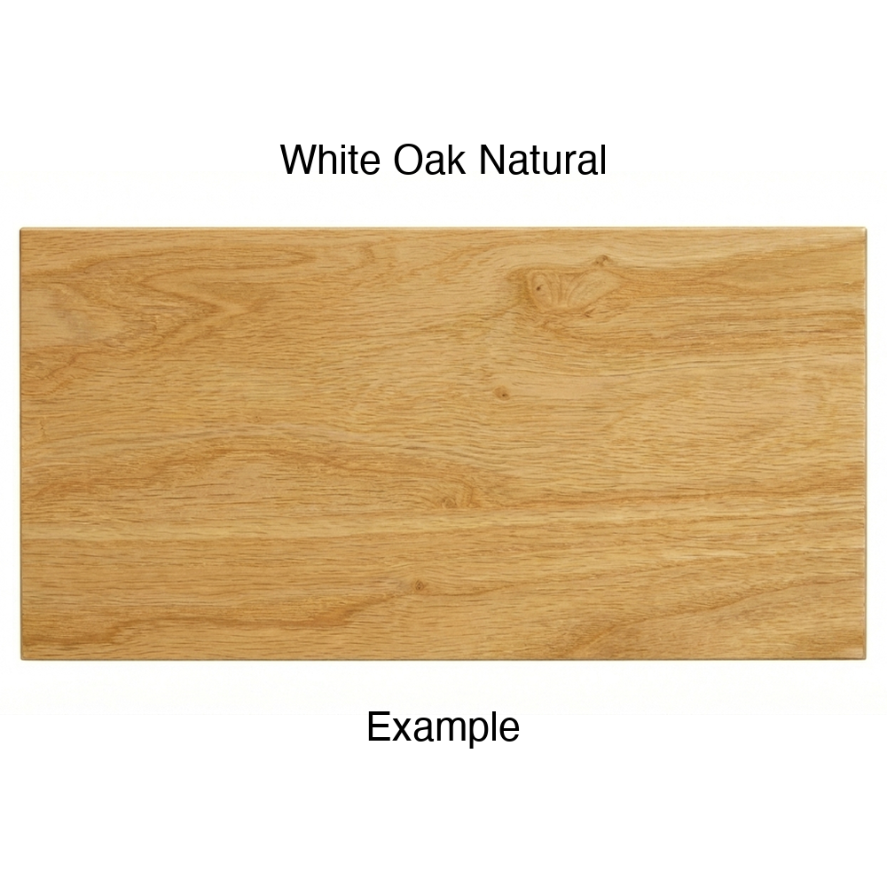 Tacoma Drawer Front (Plank Style) in White Oak Natural