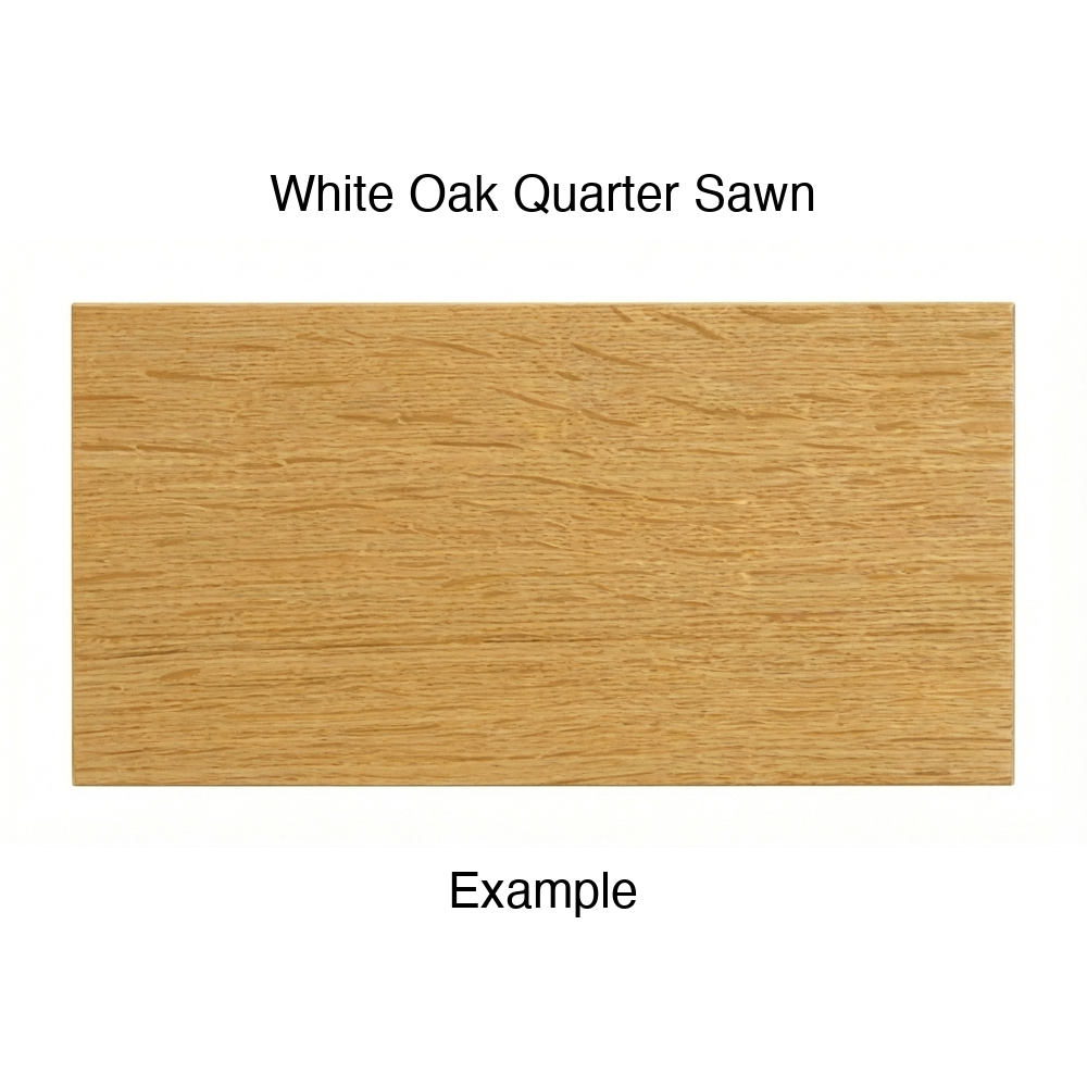 Artesia Drawer Front, Solid, in White Oak Quarter Sawn