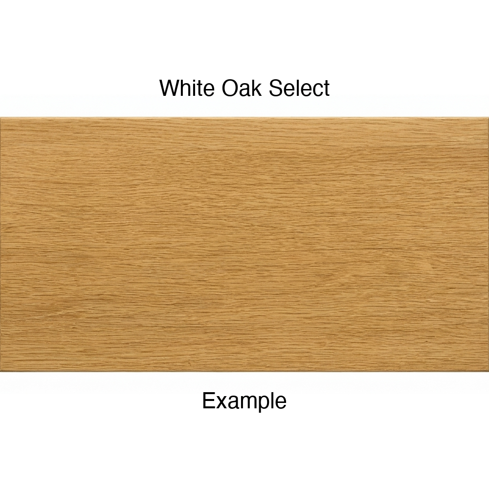 Tacoma Drawer Front (Plank Style) in White Oak Select