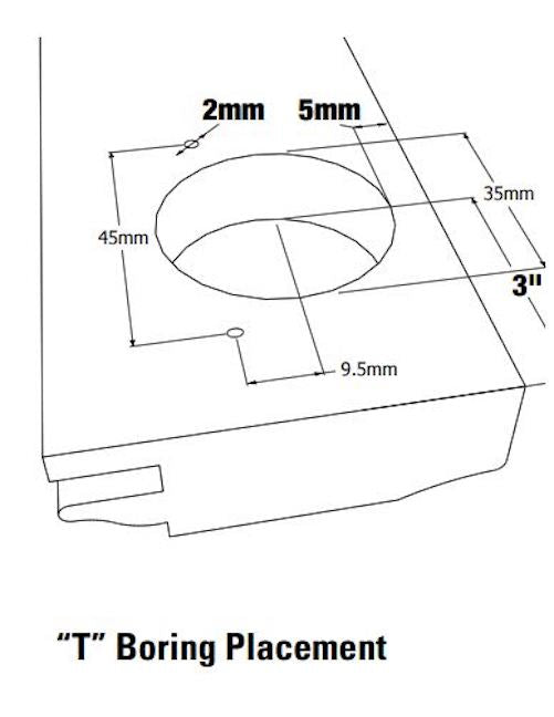 Cabinet Hinges and Boring – Xpress Cabinet Doors