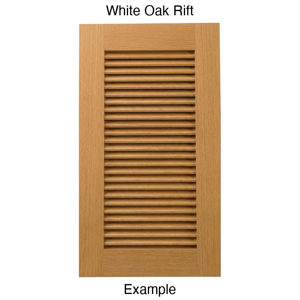 True Louver Louvered Cabinet Door