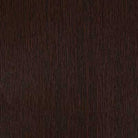 Cabinet door and drawer color sample in deep grain wenge