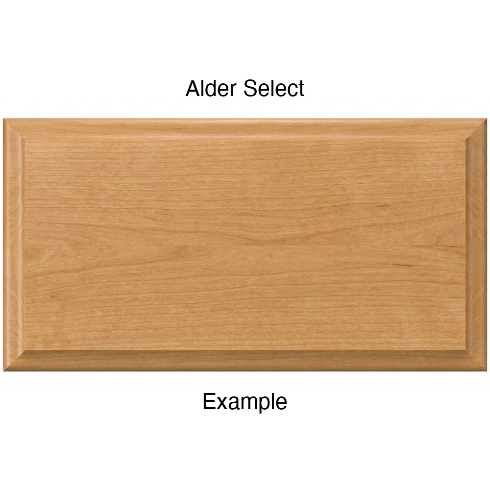 Adobe Drawer Front, Solid, in Alder Select