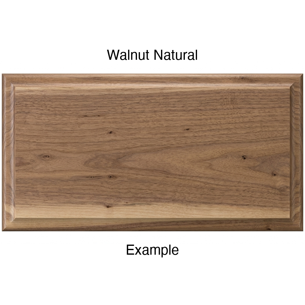 Adobe Drawer Front, Solid, in Walnut Natural