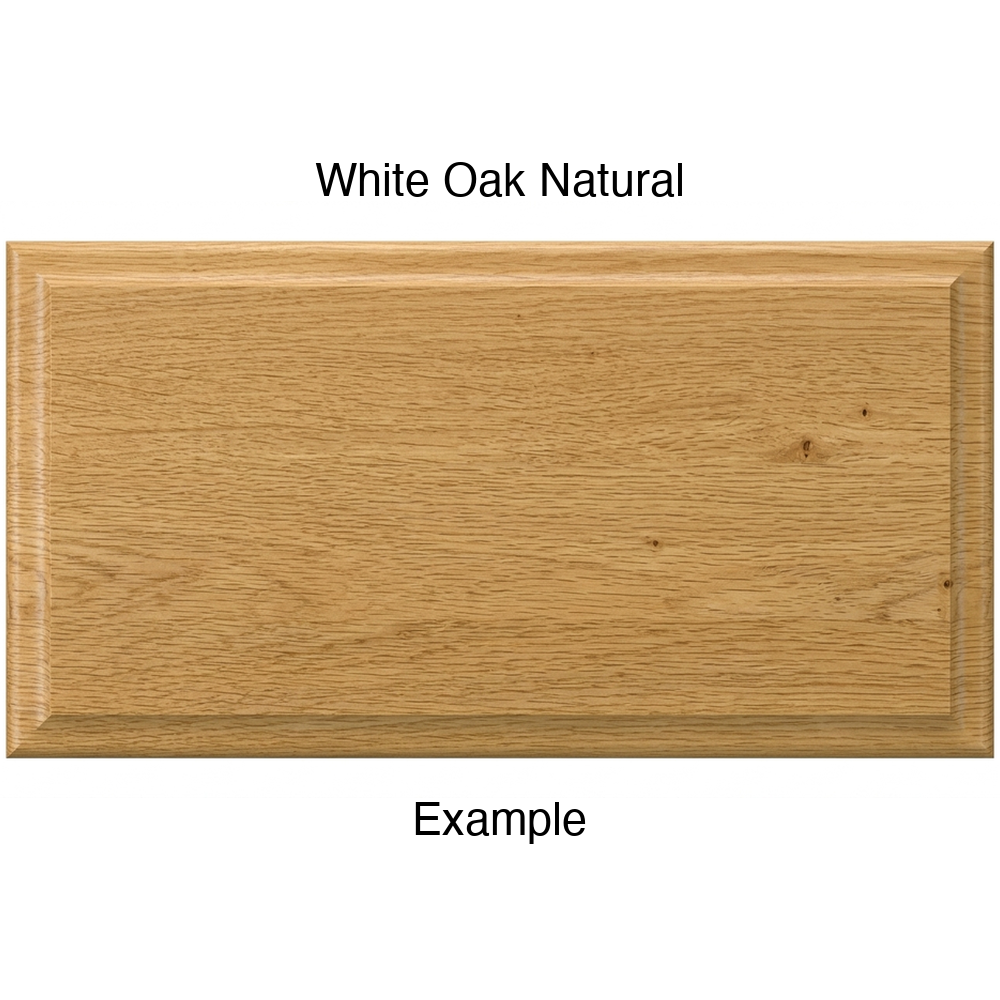 Adobe Drawer Front, Solid, in White Oak Natural