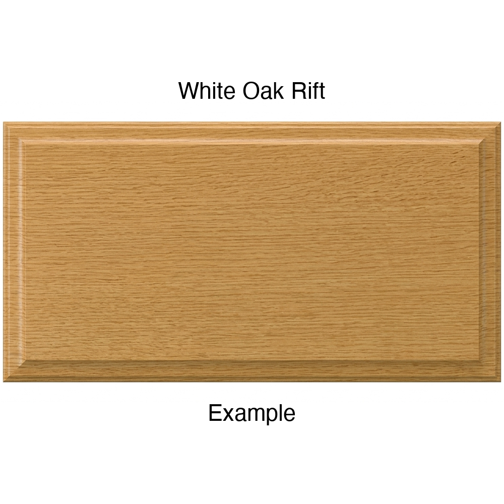 Adobe Drawer Front, Solid, in White Oak Rift