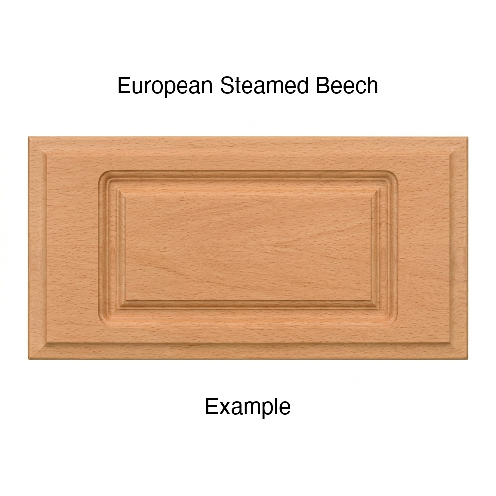 Adobe Drawer Front, Routed, in European Steamed Beech