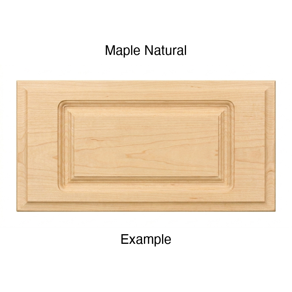 Adobe Drawer Front, Routed, in Maple Natural