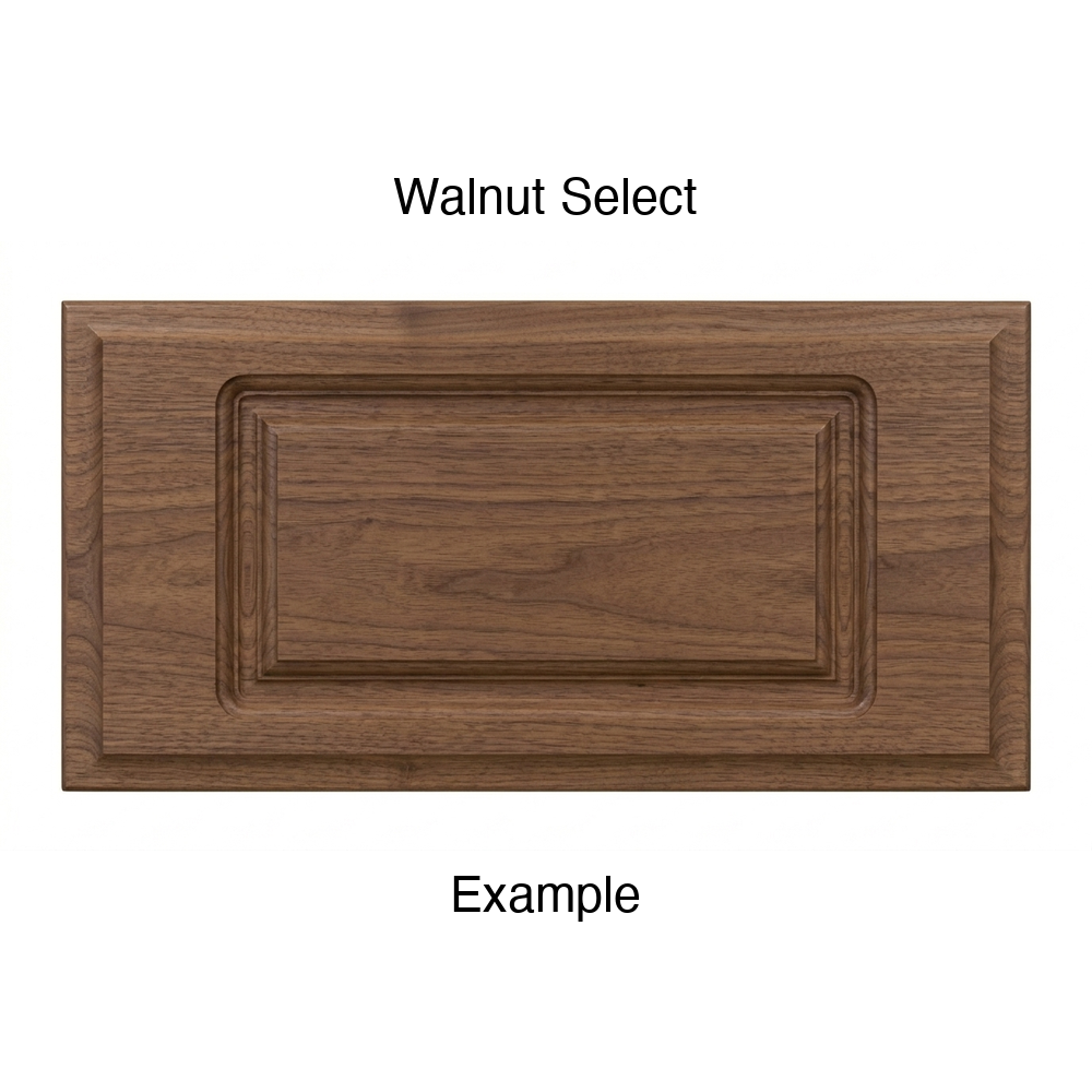 Adobe Drawer Front, Routed, in Walnut Select