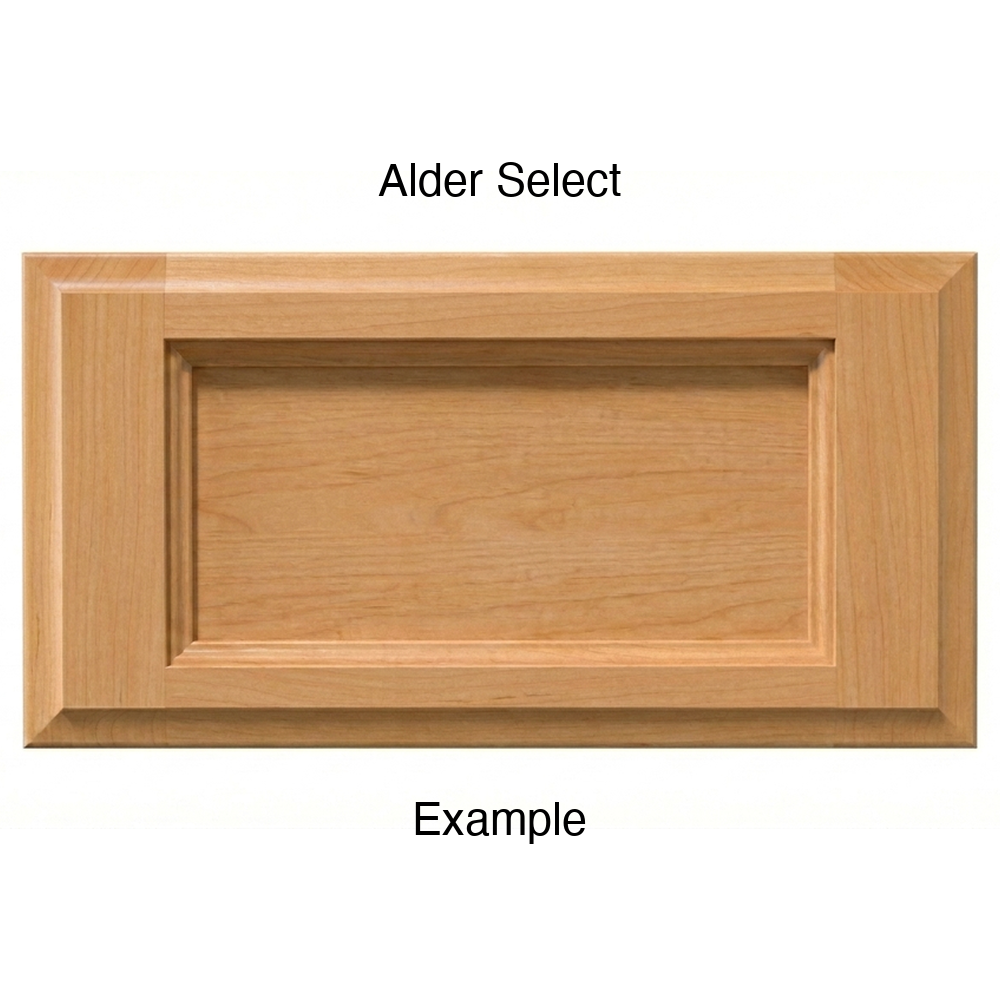 Adobe Drawer Front, 5-Piece, in Alder Select