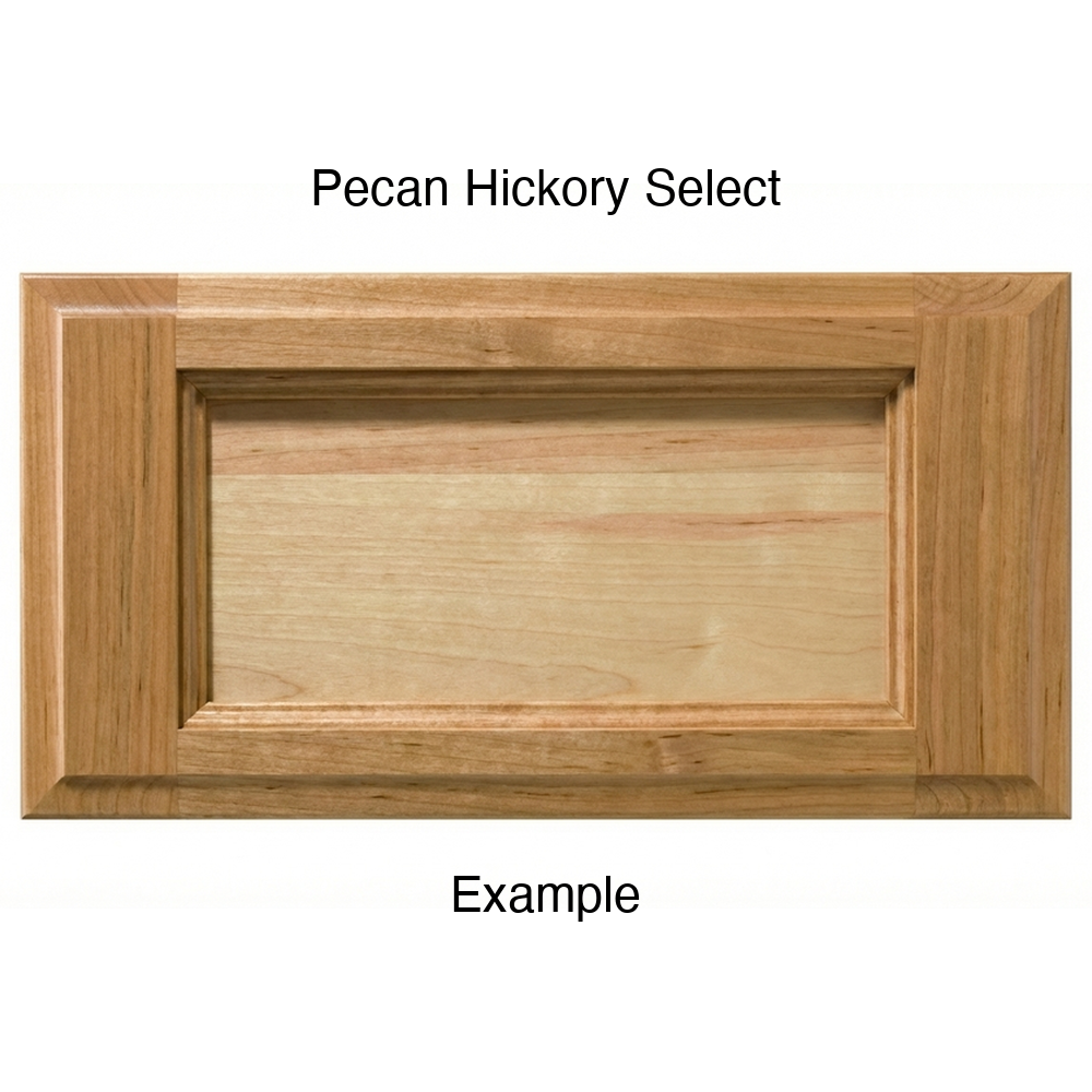 Adobe Drawer Front, 5-Piece, in Pecan-Hickory Select