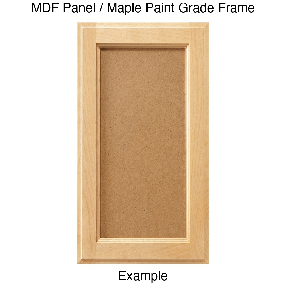 Adobe Recessed Panel Cabinet Door