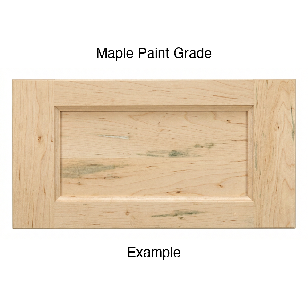 Alpine Drawer Front, 5-Piece, in Maple Paint Grade