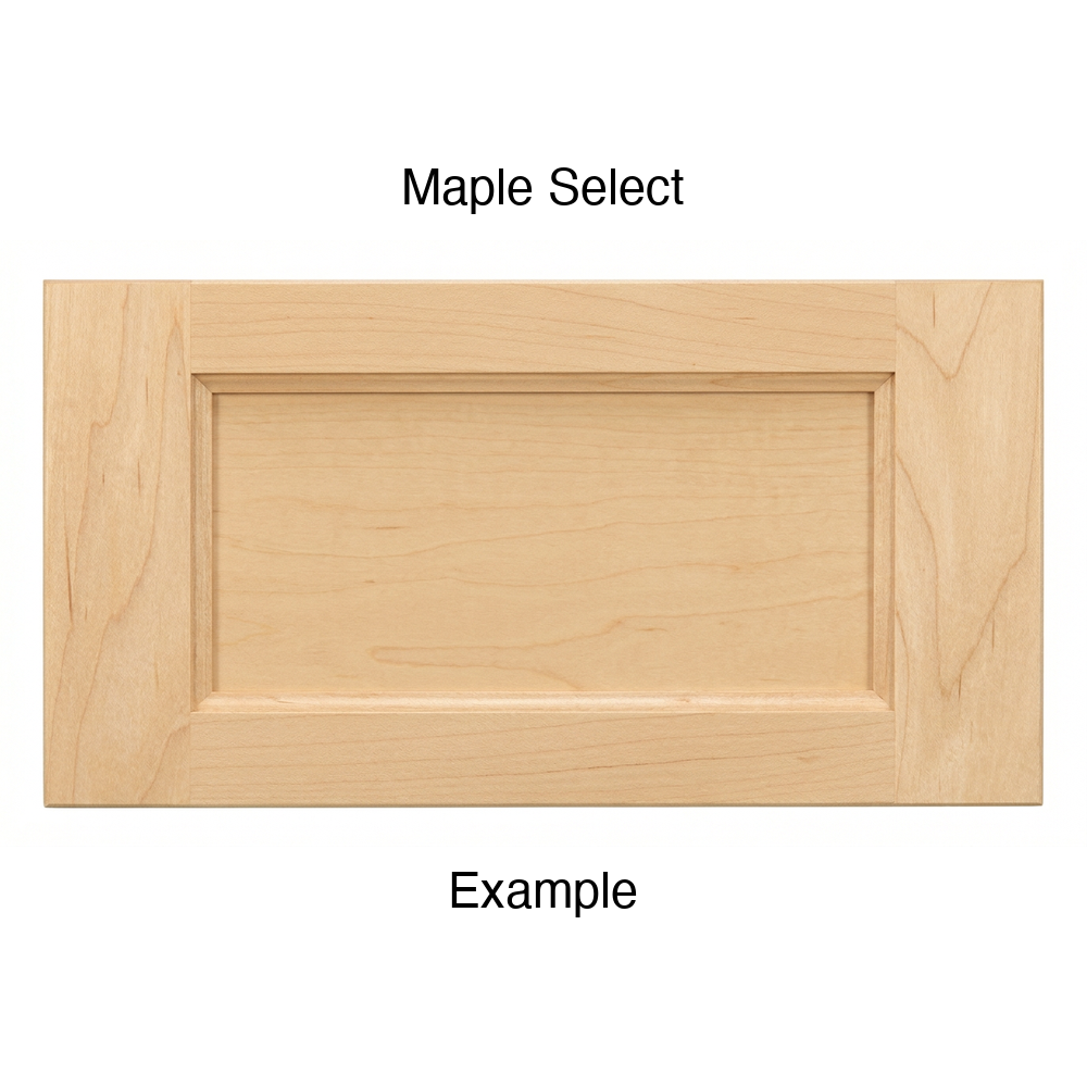 Alpine Drawer Front, 5-Piece, in Maple Select