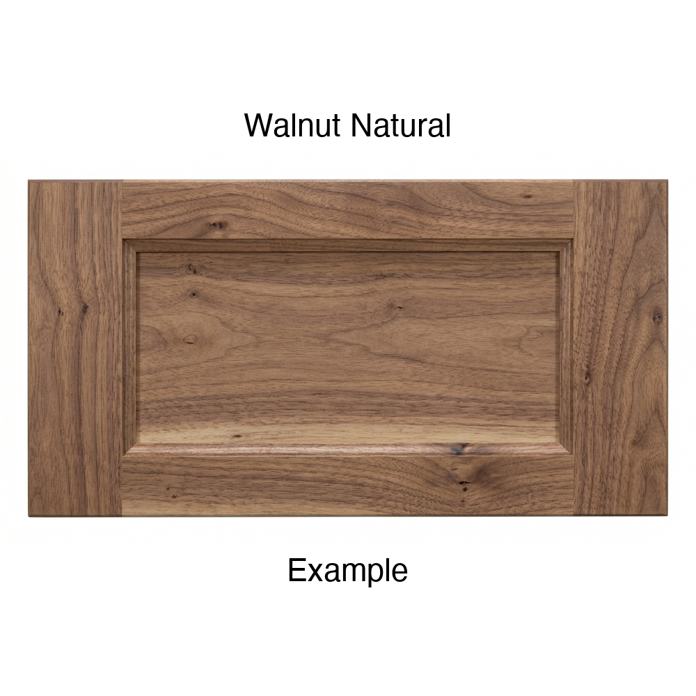 Alpine Drawer Front, 5-Piece, in Walnut Natural