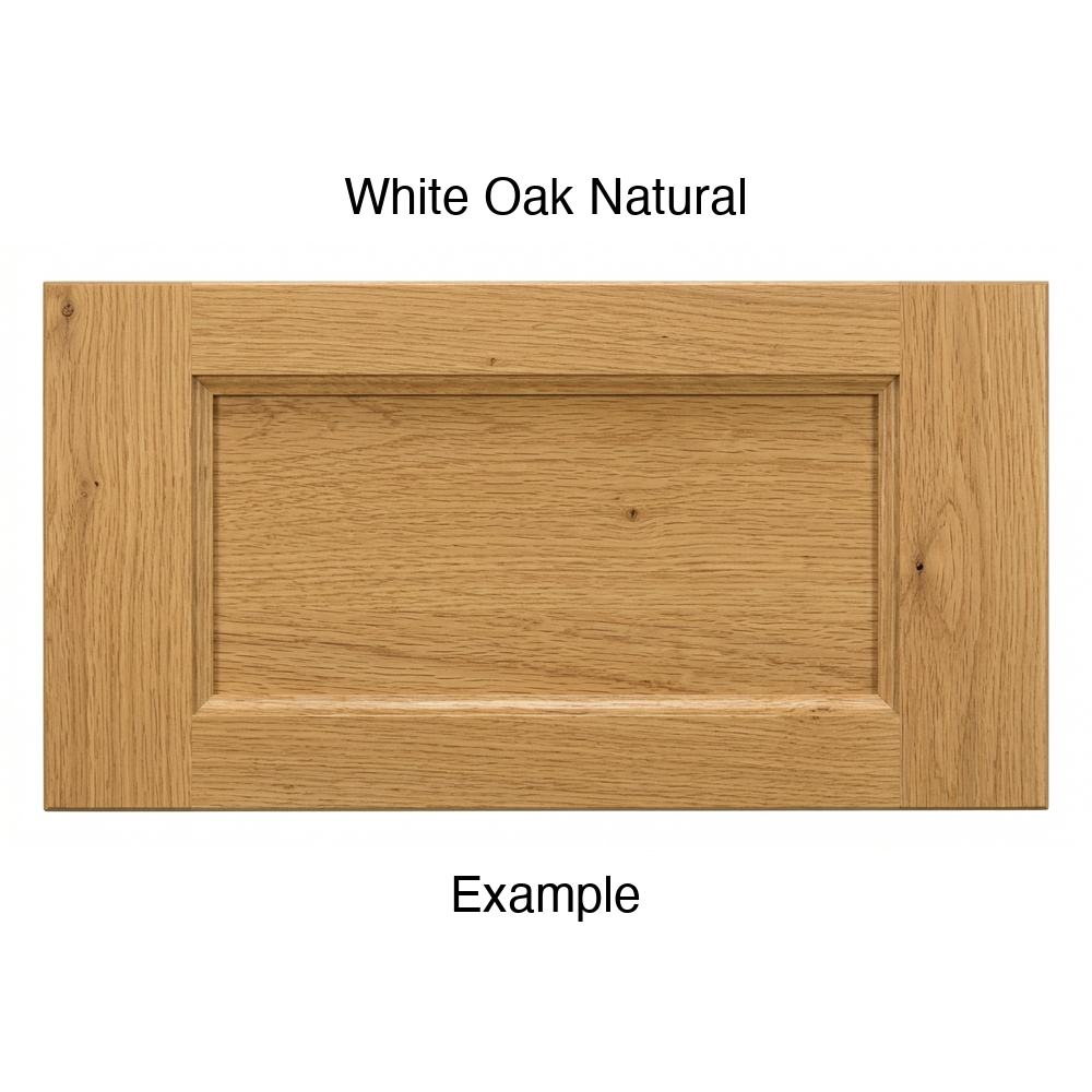 Alpine Drawer Front, 5-Piece, in White Oak Natural