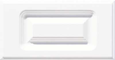 Rounded corner raised panel thermofoil drawer front