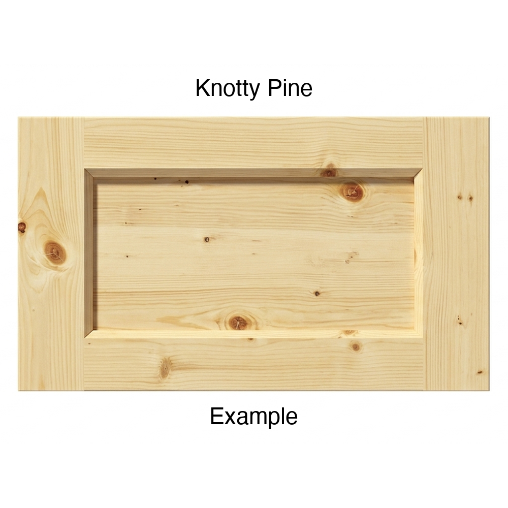 Artesia Drawer Front, 5-Piece, in Knotty Pine