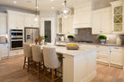 Artesian beveled shaker cabinets in a remodeled kitchen